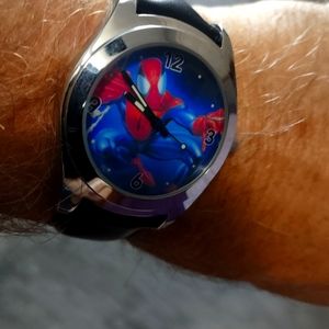 Vintage Marvel Spiderman Watch 2004 Marvel Action Hero Watch